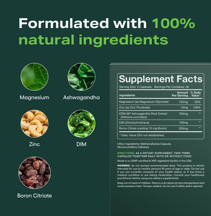 JOYMODE Testosterone Support Complex 90ct